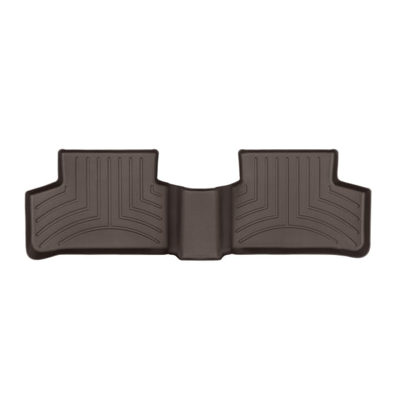 WeatherTech Custom Fit FloorLiners compatible with Mercedes AMG GLA 35 SUV, AMG GLA 45 SUV, GLA SUV - 2nd Row, Cocoa