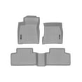 thumbnail image 1 of WeatherTech Custom Fit FloorLiners compatible with Mercedes GLB-Class, GLB SUV, AMG GLB 35 SUV - 1st & 2nd Row, Grey, 1 of 5