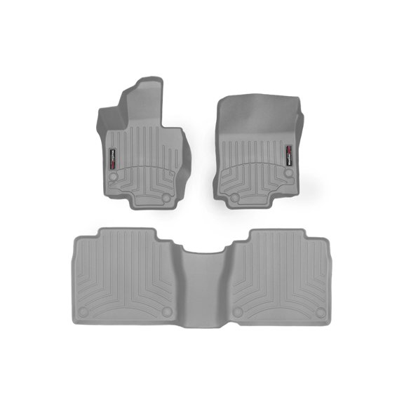 WeatherTech Custom Fit FloorLiners compatible with Mercedes AMG GLS 63, GLS-Class, AMG GLS 63 SUV, GLS SUV - 1st & 2nd Row, Grey