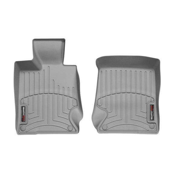WeatherTech Custom Fit FloorLiners compatible with Mercedes SL 65 AMG, SL 55 AMG, SL 63 AMG, SL-Class - 1st Row (Driver & Passenger), Grey