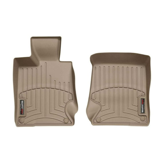 WeatherTech Custom Fit FloorLiners compatible with Mercedes SL 55 AMG, SL 63 AMG, SL 65 AMG, SL-Class - 1st Row (Driver & Passenger), Tan