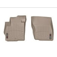 thumbnail image 1 of WeatherTech Custom Fit FloorLiners compatible with Mitsubishi Outlander Sport, Outlander - 1st Row (Driver & Passenger), Tan, 1 of 5