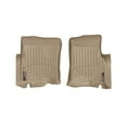 thumbnail image 1 of WeatherTech Custom Fit FloorLiners compatible with Expedition, Navigator - 1st Row (Driver & Passenger), Tan, 1 of 5