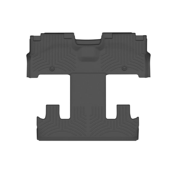 WeatherTech Custom Fit FloorLiners compatible with Expedition Max, Navigator L - One piece - 2nd and 3rd row coverage, Black