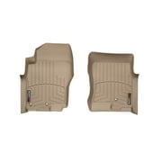 WeatherTech Custom Fit FloorLiners compatible with Nissan Pathfinder, Xterra - 1st Row, Tan
