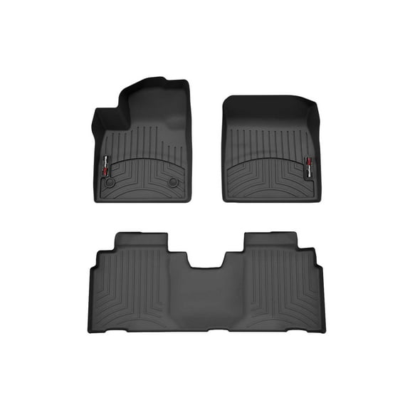 WeatherTech Custom Fit FloorLiners compatible with prologue, Blazer EV - 1st & 2nd Row, Black