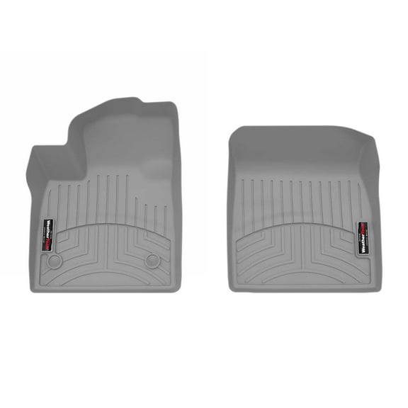 WeatherTech Custom Fit FloorLiners compatible with Blazer EV, prologue - 1st Row (Driver & Passenger), Grey