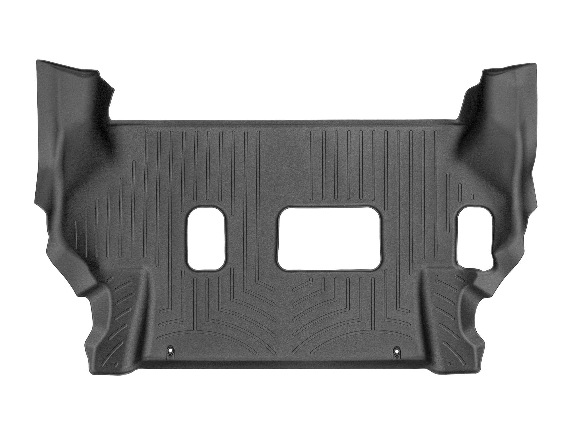 WeatherTech Custom Fit FloorLiners compatible with Armada, QX, QX80 - 3rd Row, Black