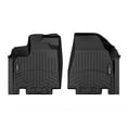 thumbnail image 1 of WeatherTech Custom Fit FloorLiners compatible with QX60, Pathfinder - 1st Row (Driver & Passenger), Black, 1 of 5
