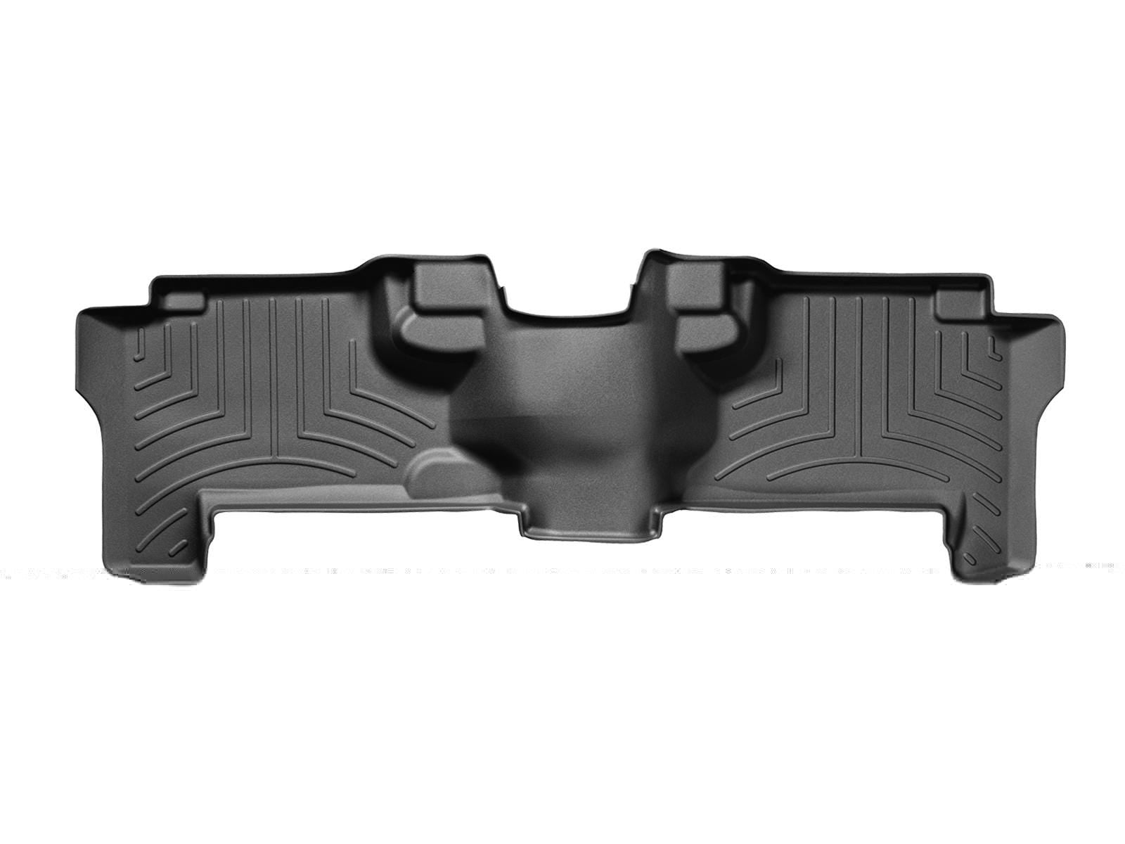 WeatherTech Custom Fit FloorLiners compatible with Rainier, TrailBlazer, Envoy, Envoy Denali, Ascender, Bravada - 2nd Row, Black