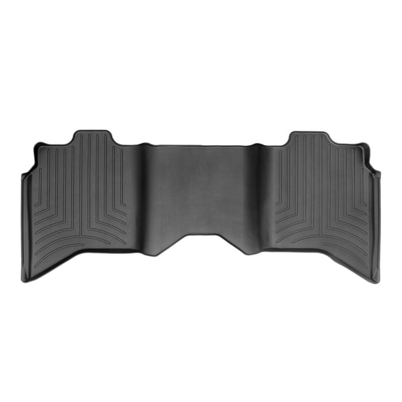 WeatherTech Custom Fit FloorLiners compatible with Ram Truck 1500, Ram 1500 - 2nd Row, Black