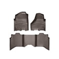 thumbnail image 1 of WeatherTech Custom Fit FloorLiners compatible with Ram Truck 1500, Ram 1500, Ram 2500/3500 - 1st & 2nd Row, Cocoa, 1 of 5
