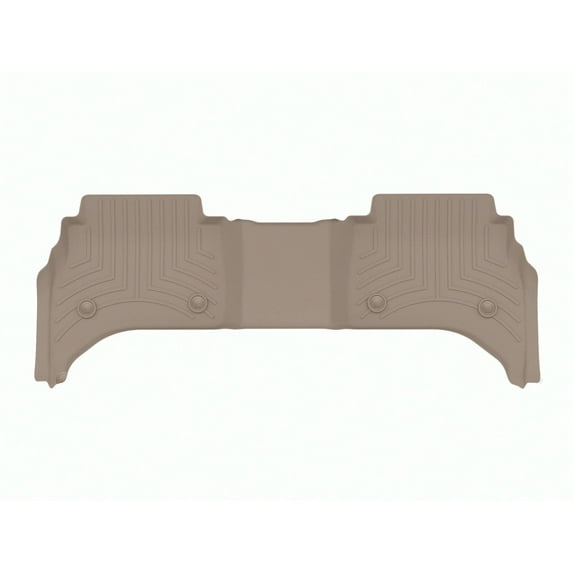 WeatherTech Custom Fit FloorLiners compatible with Land Rover Rover Range Rover Sport PHEV, Range Rover PHEV, Range Rover Sport, Range Rover - 2nd Row, Tan
