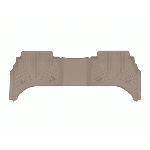 WeatherTech Custom Fit FloorLiners compatible with Land Rover Range Rover Sport PHEV, Range Rover PHEV, Range Rover Sport, Range Rover - 2nd Row, Tan