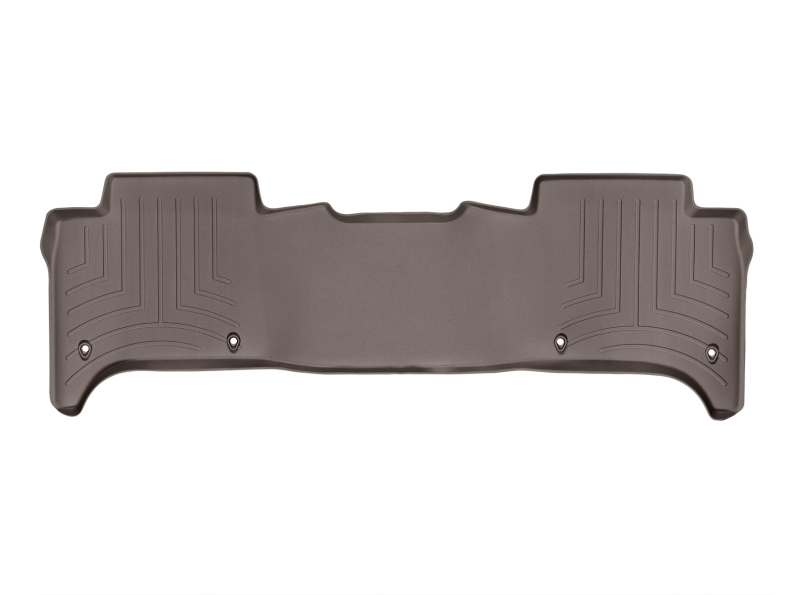 WeatherTech Custom Fit FloorLiner For Land Rover Range Rover Sport – Laser-Measured Cocoa Mats, 1st & 2nd Row Protection
