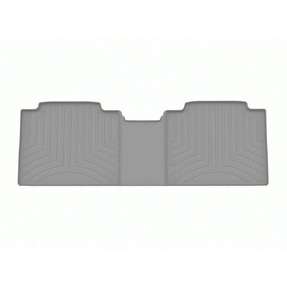 WeatherTech Custom Fit FloorLiners compatible with Solterra, bZ4X, bz - 2nd Row, Grey