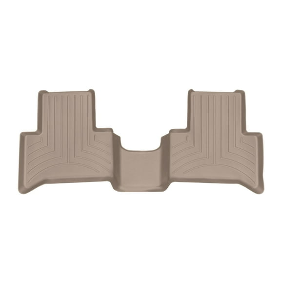 WeatherTech Custom Fit FloorLiners compatible with Alfa Romeo Stelvio Quadrifoglio, Stelvio - 2nd Row, Tan