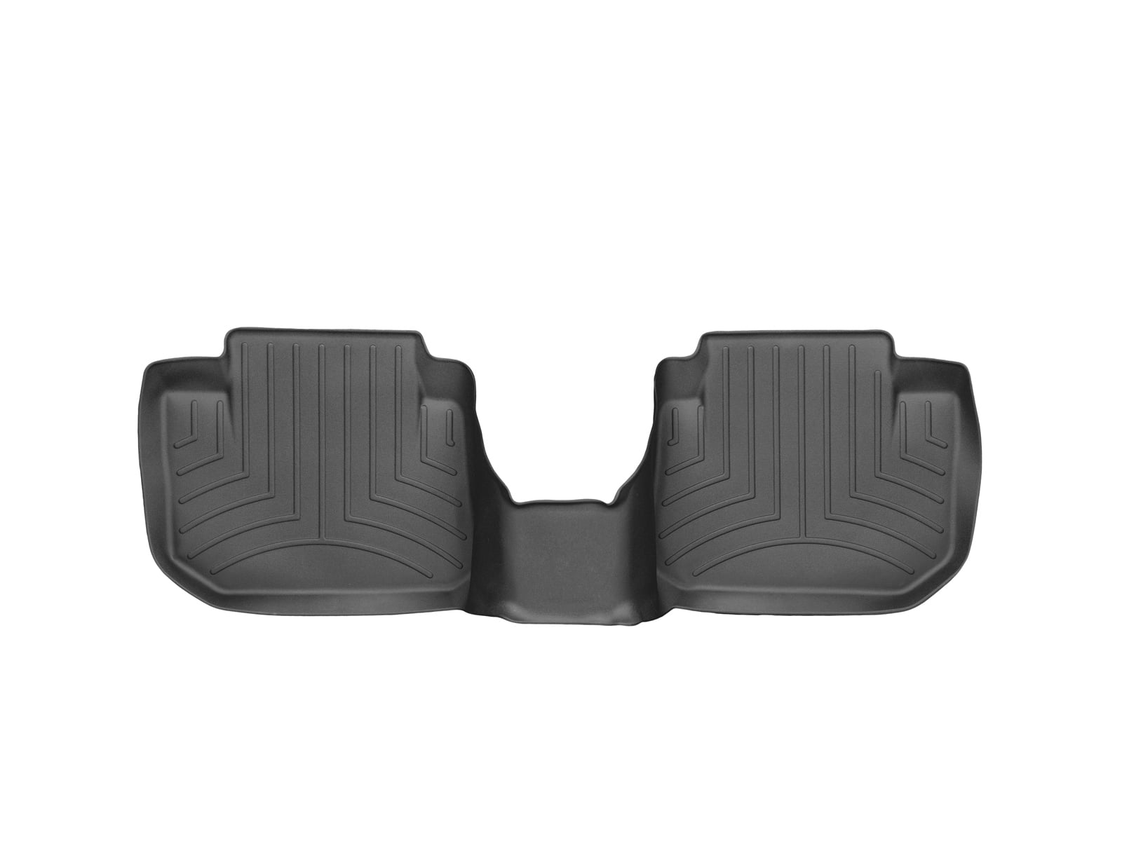 WeatherTech Custom Fit FloorLiners compatible with Subaru Impreza, WRX, WRX STi, XV Crosstrek, Crosstrek - 2nd Row, Black