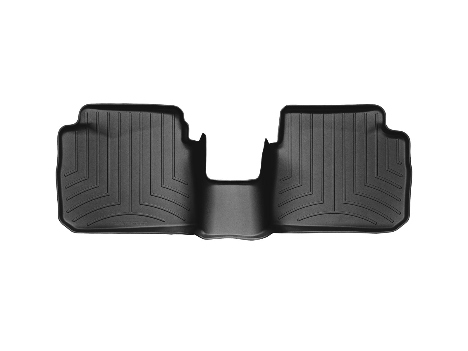 WeatherTech Custom Fit FloorLiners compatible with Subaru Legacy, Outback - 2nd Row, Black
