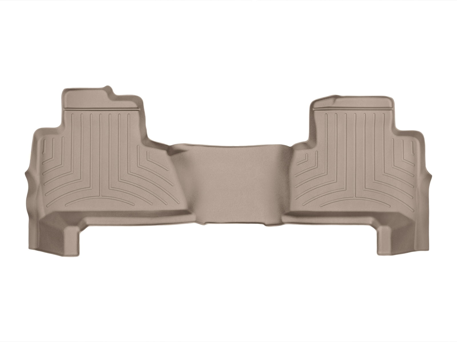 WeatherTech Custom Fit FloorLiners compatible with Tahoe, Yukon - 2nd Row, Tan