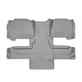 thumbnail image 1 of WeatherTech Custom Fit FloorLiners compatible with Tahoe, Yukon - 2nd Row (includes center aisle piece), Grey, 1 of 3
