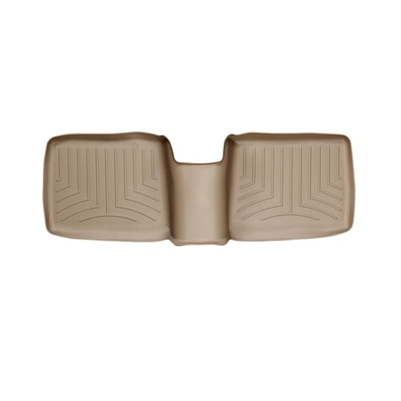 WeatherTech Custom Fit FloorLiners compatible with Taurus, Taurus X, Freestyle, Five Hundred, Montego, Sable - 2nd Row, Tan