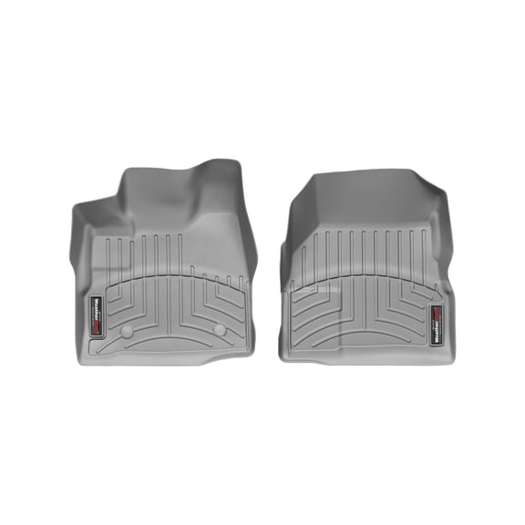 WeatherTech Custom Fit FloorLiners compatible with Equinox, Terrain - 1st Row (Driver & Passenger), Grey