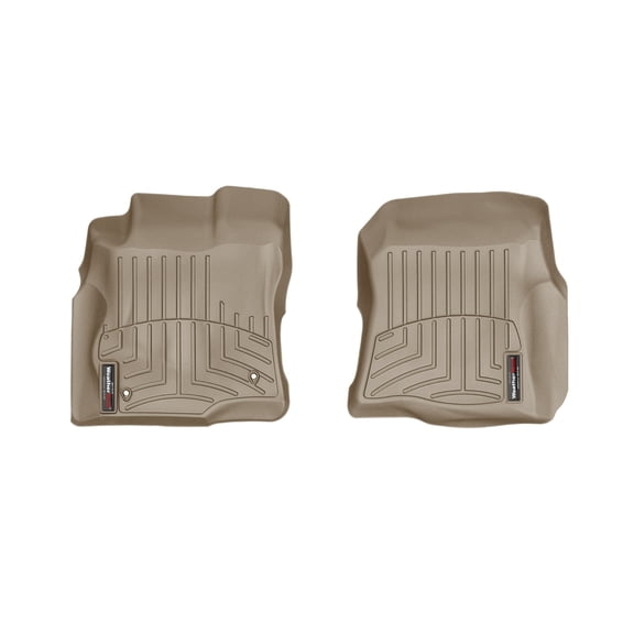 WeatherTech Custom Fit FloorLiners compatible with Equinox, Torrent - 1st Row (Driver & Passenger), Tan