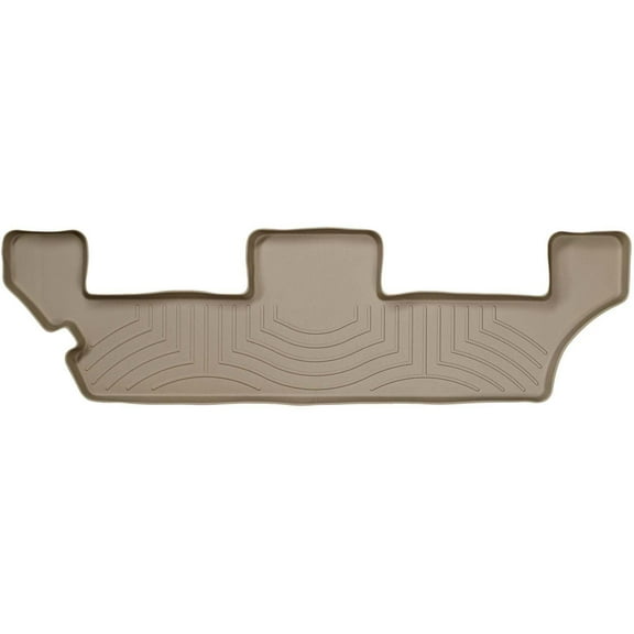 WeatherTech Custom Fit FloorLiners compatible with Grand Caravan, Town & Country Van - 3rd Row, Tan