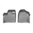 thumbnail image 1 of WeatherTech Custom Fit FloorLiners compatible with Grand Caravan, Town & Country Van - 1st Row (Driver & Passenger), Grey, 1 of 5