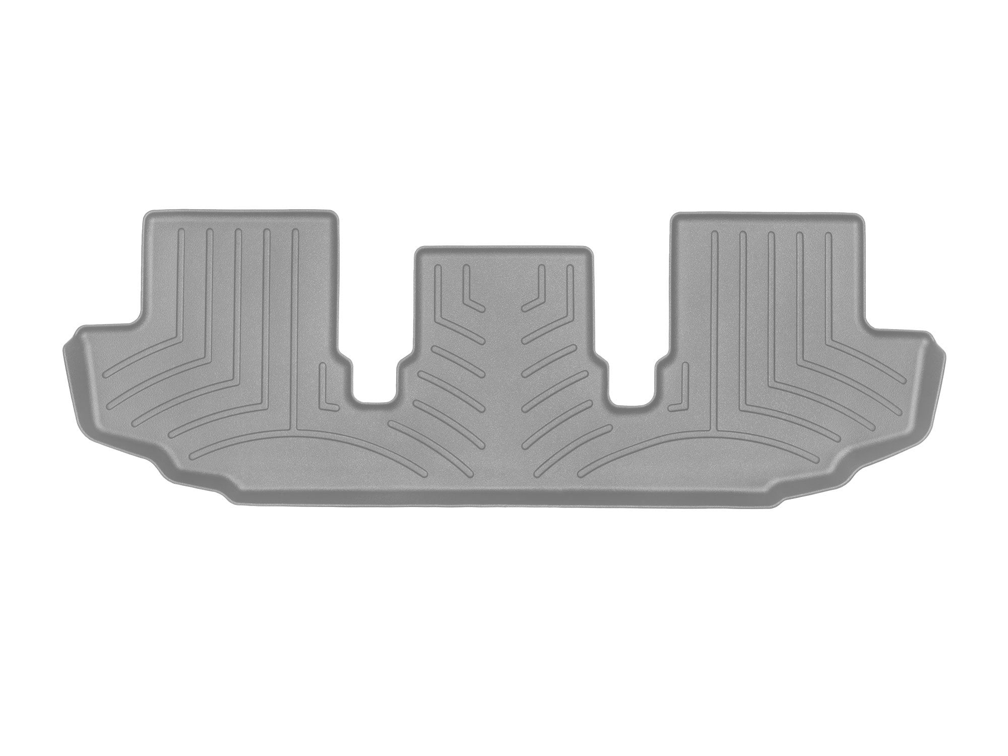 WeatherTech Custom Fit FloorLiners compatible with Toyota Highlander Hybrid, Highlander - 3rd Row, Grey