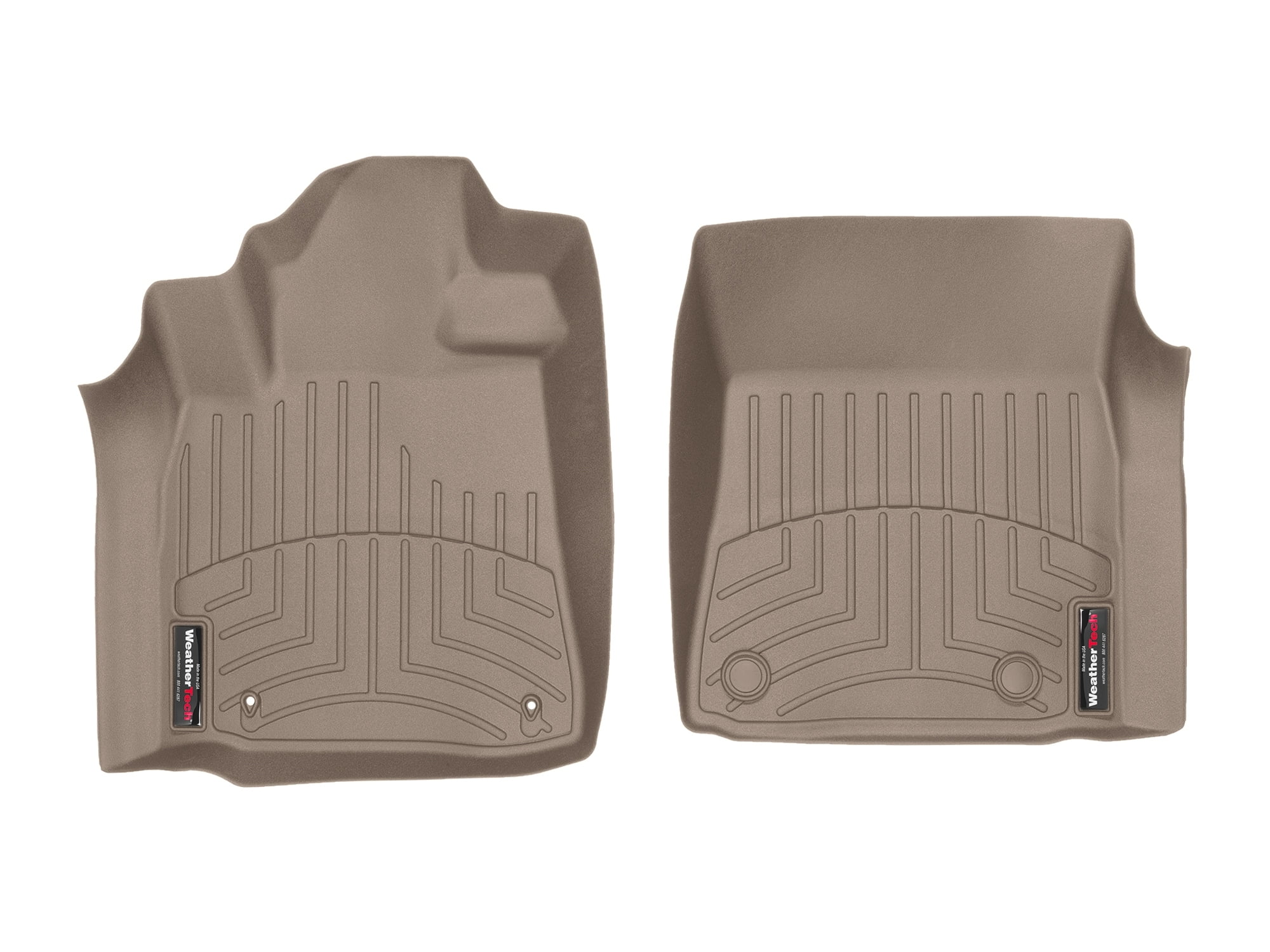Weathertech 452771 FloorLiner DigitalFit Tan 1st Row Toyota Tundra