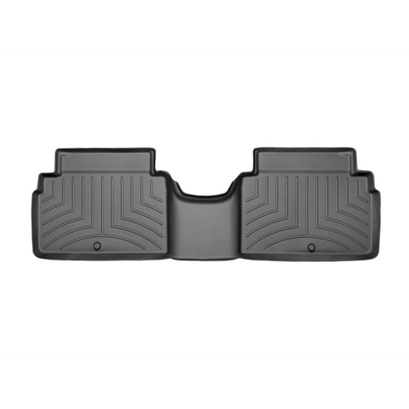 WeatherTech Custom Fit FloorLiners compatible with Sportage, Tucson - 2nd Row, Black