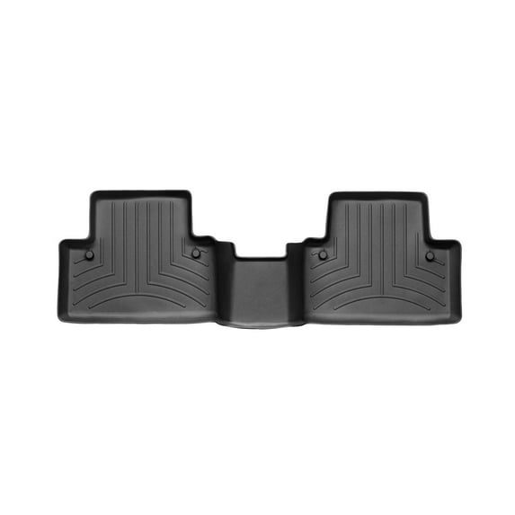 WeatherTech Custom Fit FloorLiners compatible with Volvo V50, S40 - 2nd Row, Black