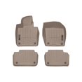 thumbnail image 1 of WeatherTech Custom Fit FloorLiners compatible with Volvo V60, V60 Recharge, S60, V60 Plug-In Hybrid - 1st & 2nd Row (2-pc. Rear Liner), Tan, 1 of 5