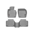thumbnail image 1 of WeatherTech Custom Fit FloorLiners compatible with Volvo V90, V90 Cross Country, S90 - 1st & 2nd Row, Grey, 1 of 5