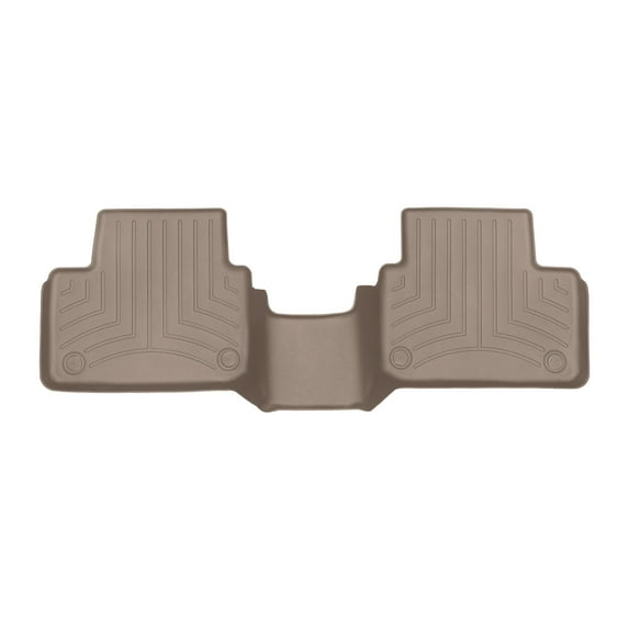 WeatherTech Custom Fit FloorLiners compatible with Volvo V60, S60, V60 Cross Country - 2nd Row, Tan