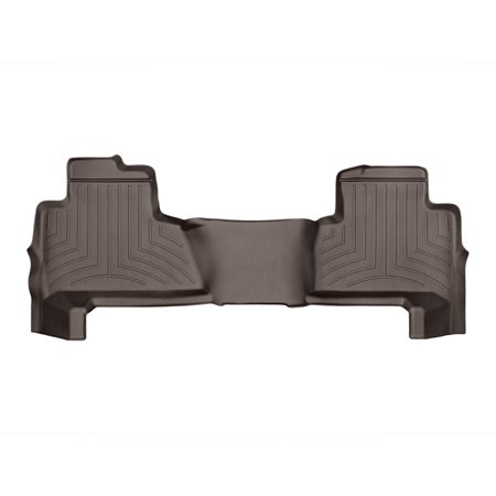 WeatherTech Custom Fit FloorLiners compatible with Tahoe, Yukon - 2nd Row, Cocoa