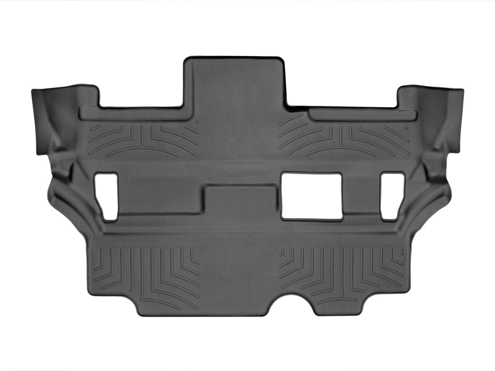 WeatherTech Custom Fit FloorLiners compatible with Escalade, Tahoe, Yukon - 3rd Row, Black