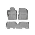 thumbnail image 1 of WeatherTech Custom Fit FloorLiners compatible with xD, Yaris - 1st & 2nd Row, Grey, 1 of 5