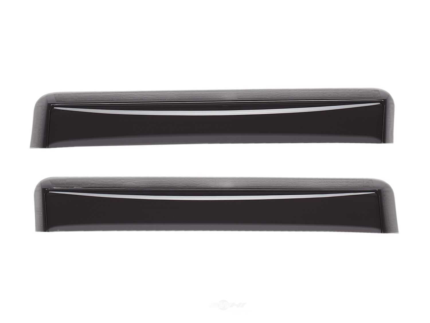 WeatherTech 11+ Ford Explorer Rear Side Window Deflectors - Dark Smoke