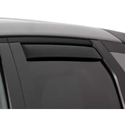 WeatherTech Custom Fit Side Window Deflectors compatible with 2022-2026 Hyundai Santa Cruz - Rear Pair, Dark Tint