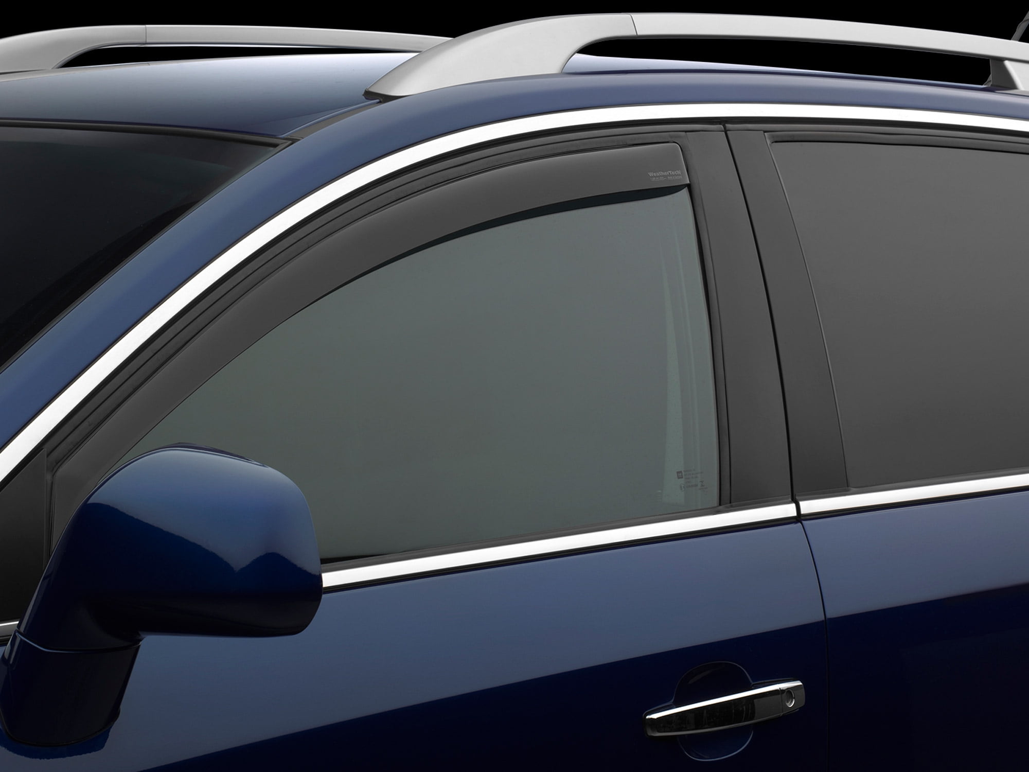 WeatherTech Custom Fit Side Window Deflectors compatible with Kia Sorento Sorento Hybrid Sorento Plug In Hybrid Front Pair Dark Tint Walmart