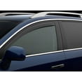 thumbnail image 1 of WeatherTech Custom Fit Side Window Deflectors compatible with VW Golf, Golf R, Golf GTI - Front Pair, Dark Tint, 1 of 4