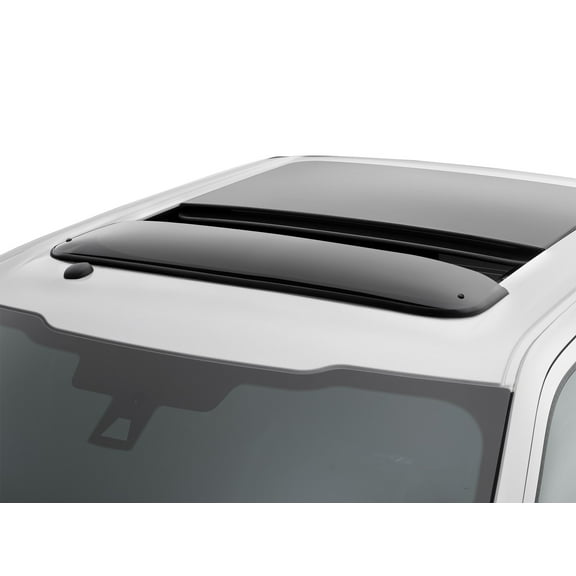 WeatherTech Custom Fit Sunroof Wind Deflectors compatible with Ford Explorer Sport Trac, Explorer - Dark Tint