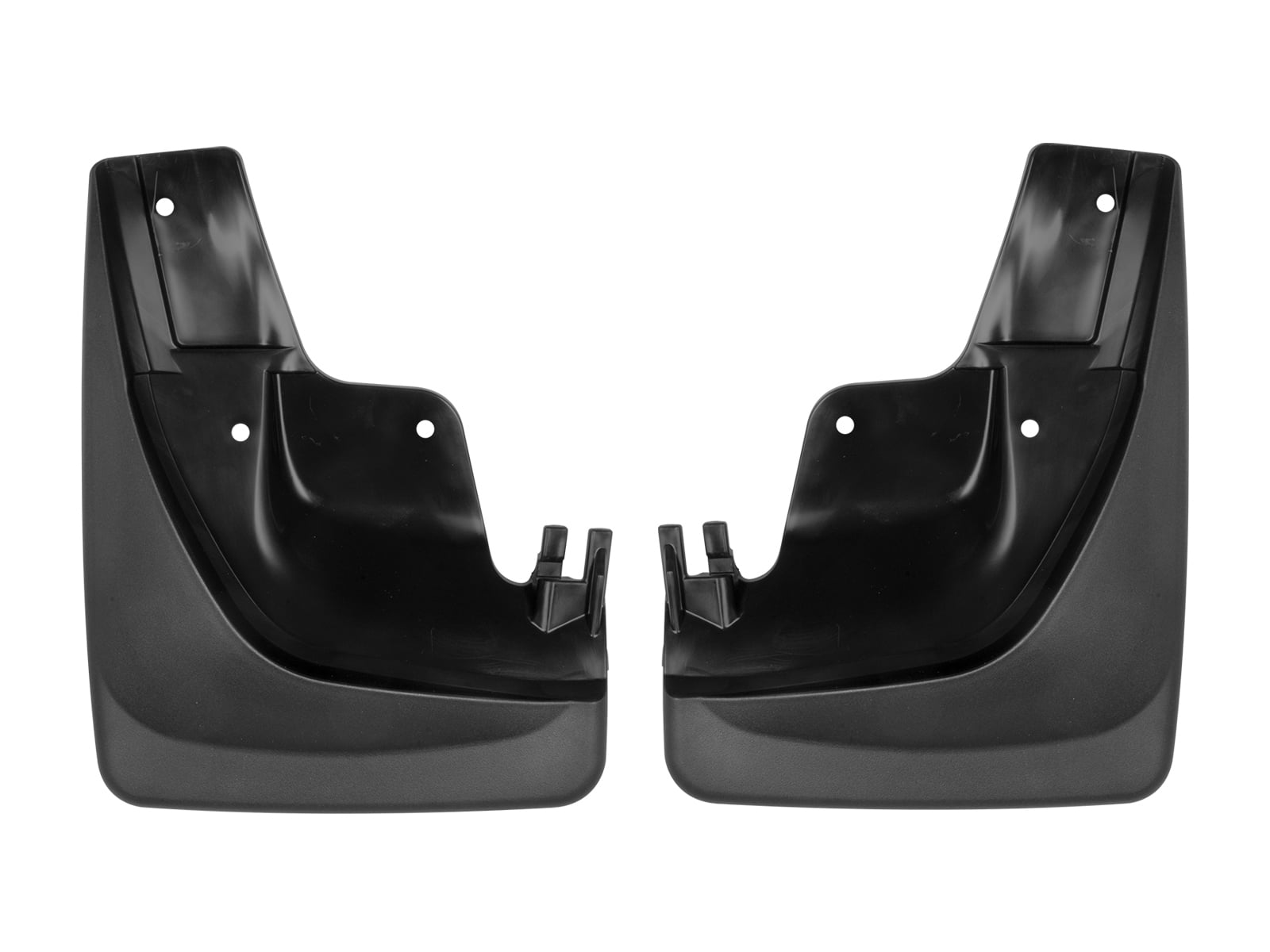 WeatherTech Custom No Drill Splash Guard MudFlaps compatible with 2022-2022 Jeep Grand Cherokee, Front Pair - Black
