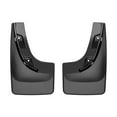 thumbnail image 1 of WeatherTech Custom No Drill Splash Guard MudFlaps compatible with 2017-2017 Jeep Compass, Rear Pair - Black, 1 of 5