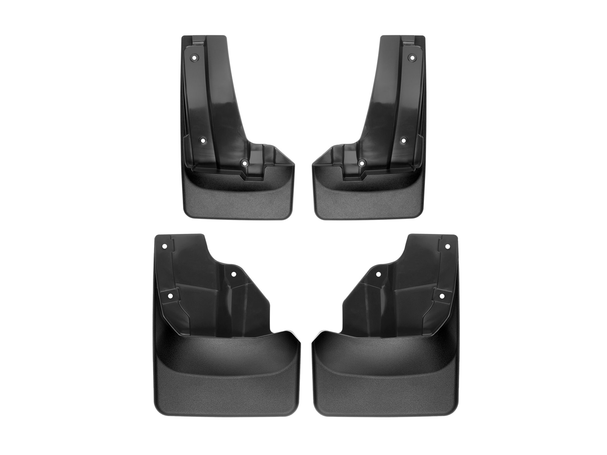 WeatherTech Parafanghi Antisdrucciolo Anteriori Per Mazda CX-50 (2023-2025) - Kit Coppia, Nero, Senza Foratura