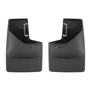 WeatherTech Custom No Drill Splash Guard MudFlaps For Ford Bronco Rear Pair 120148 Black