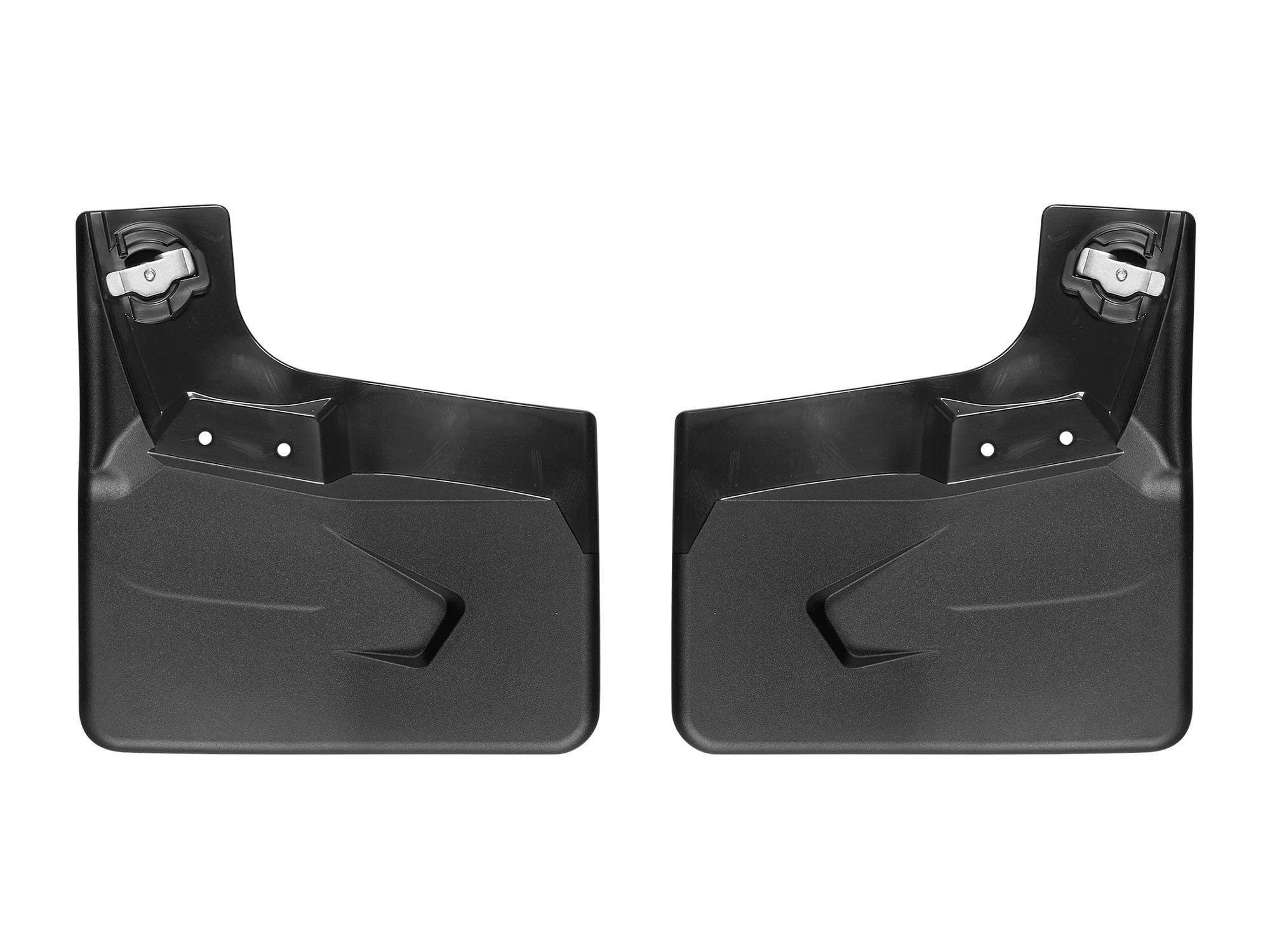 WeatherTech Custom No Drill Splash Guard MudFlaps compatible with Ford Expedition Max, Expedition, Front Pair - Black
